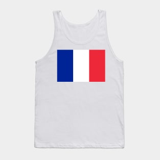 France National Flag Tank Top